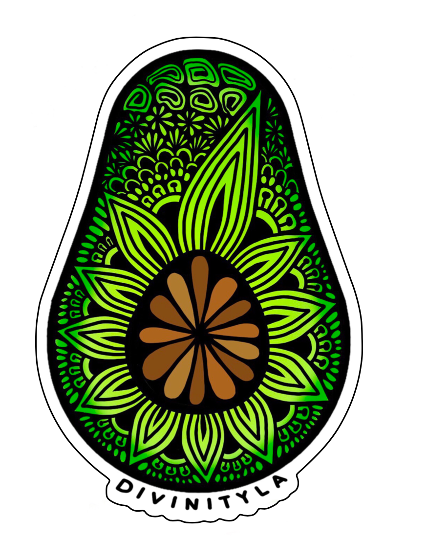 Avocado Sticker