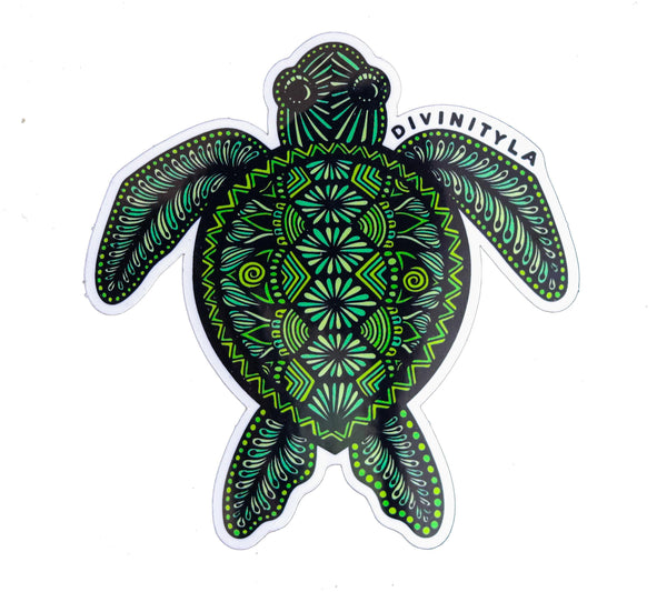 Sea Turtle Sticker - DIVINITYLA